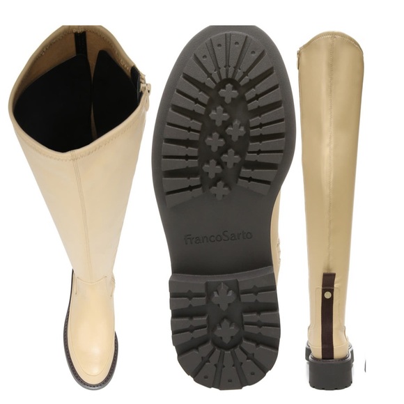 Franco Sarto Womens Janna Crocodile Embossed Over-The-Knee Boots 8 $180.… - Picture 8 of 8